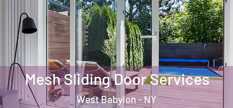 Mesh Sliding Door Services West Babylon - NY